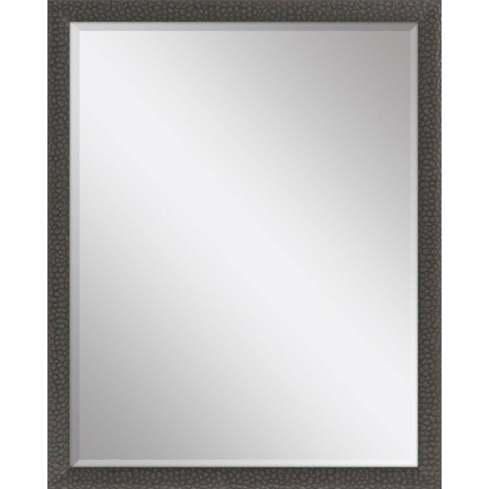 51" Dark Brown Solid Wood Framed Accent Mirror — view 1