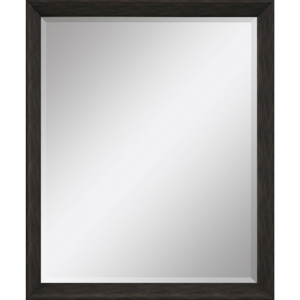 32" Dark Brown Framed Accent Mirror — view 3