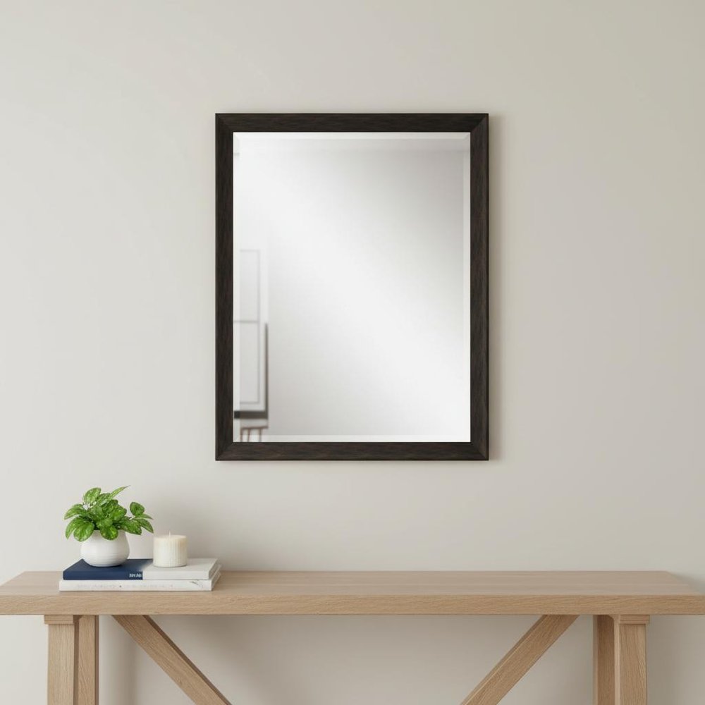 40" Dark Brown Framed Accent Mirror — view 5