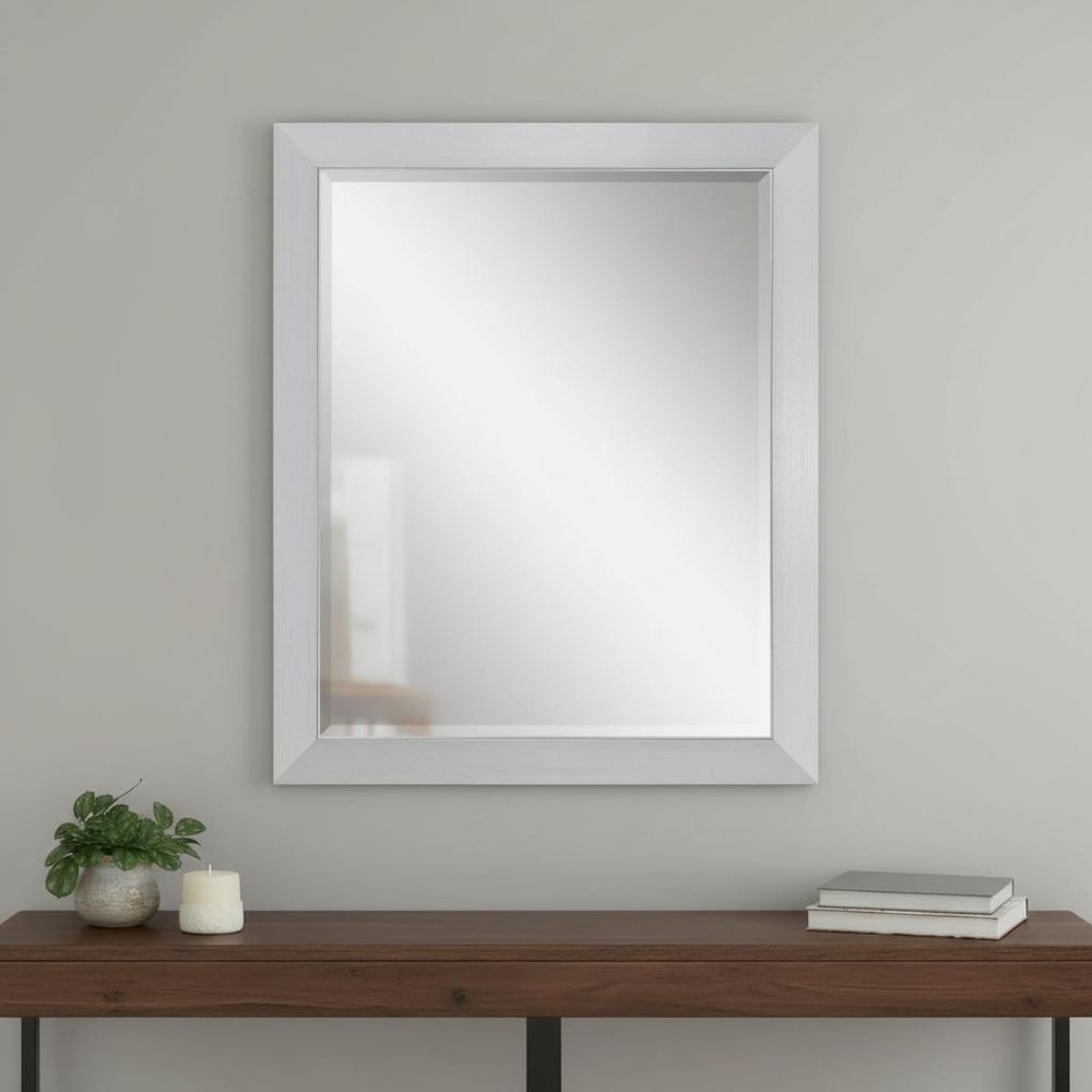 34" Silver Framed Accent Mirror — view 5