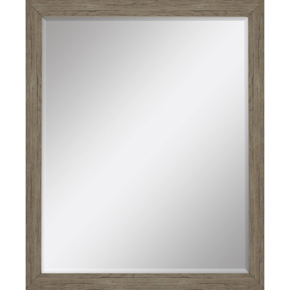33" Light Brown Framed Accent Mirror — view 5