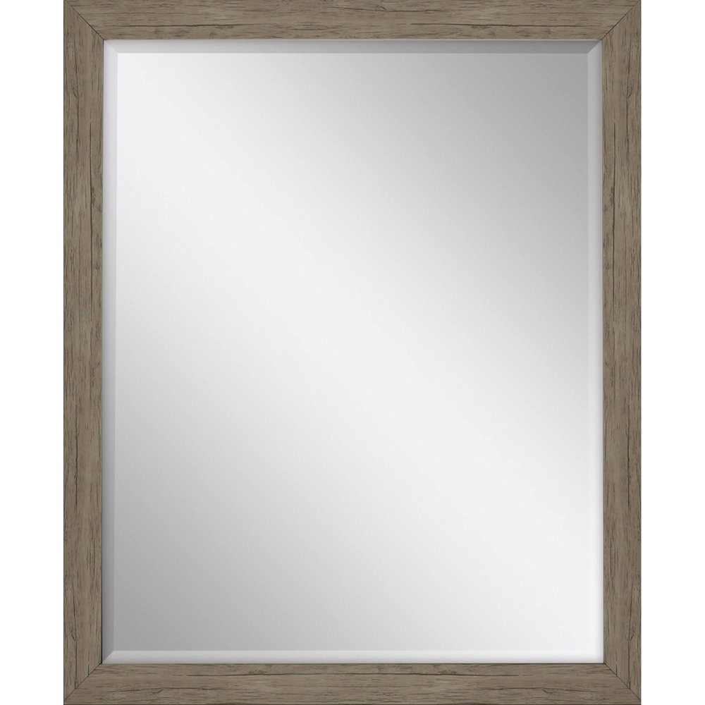 43" Light Brown Framed Accent Mirror — view 1