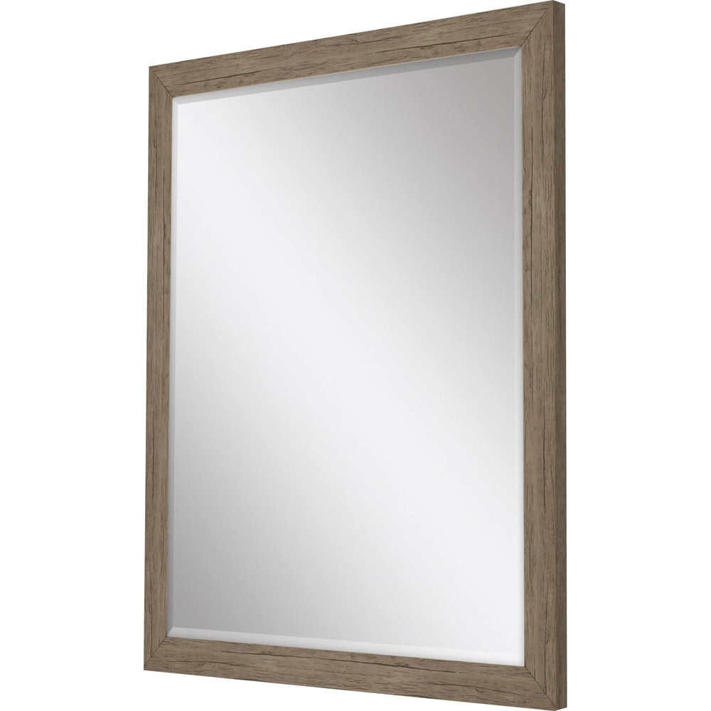 43" Light Brown Framed Accent Mirror — view 2