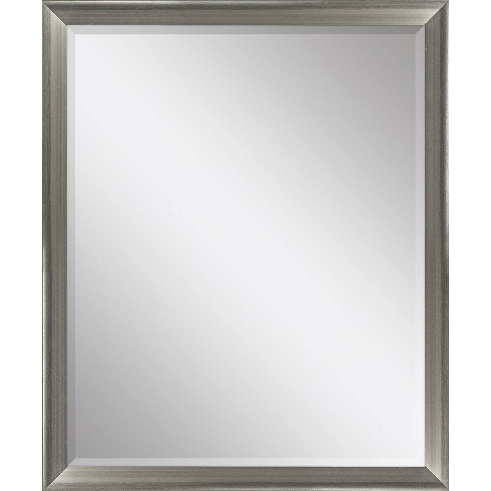 44" White Framed Accent Mirror — view 1