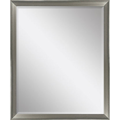 44" White Framed Accent Mirror