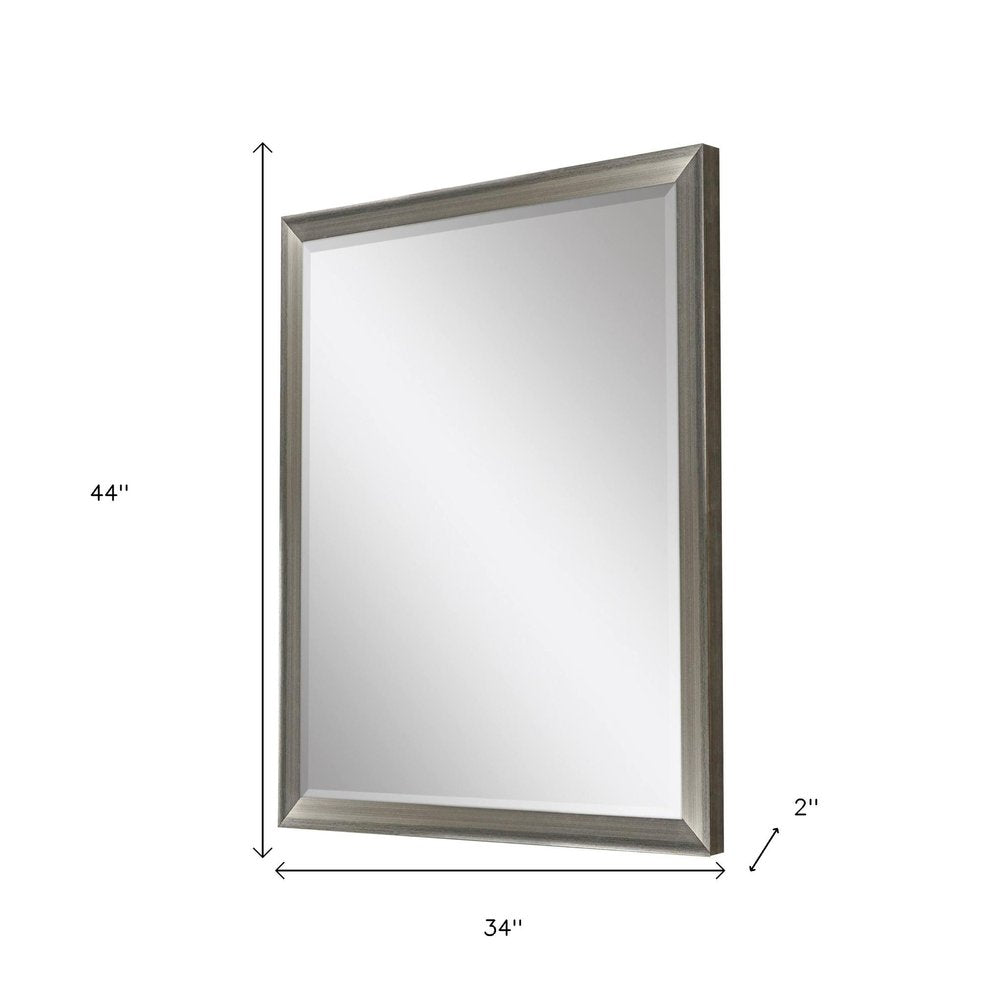 44" White Framed Accent Mirror — view 5