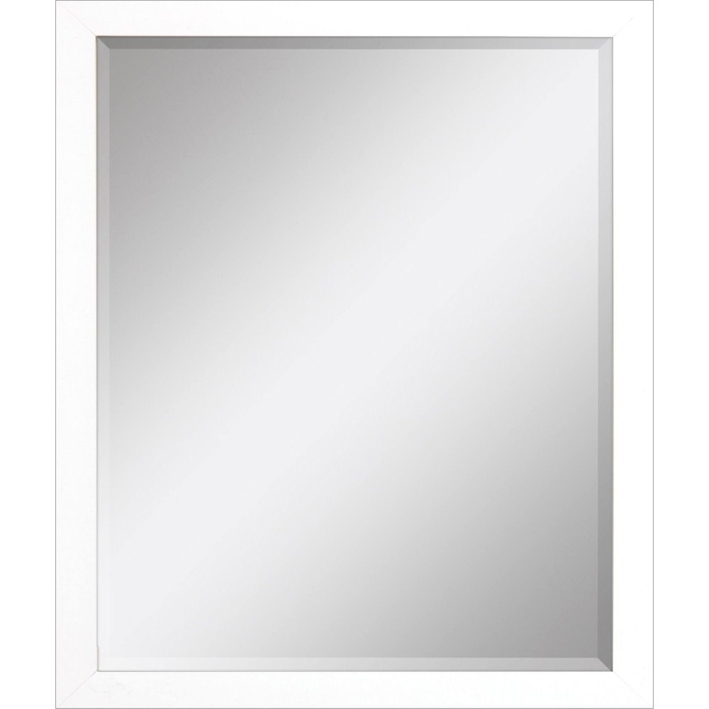 33" White Framed Accent Mirror — view 4
