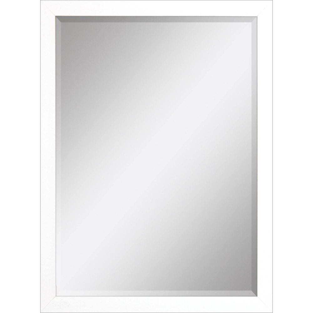 39" White Accent Mirror — view 5