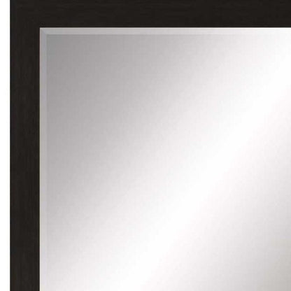 53" Dark Brown Accent Mirror