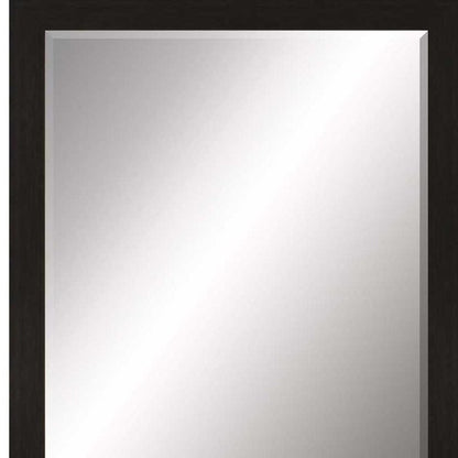53" Dark Brown Accent Mirror
