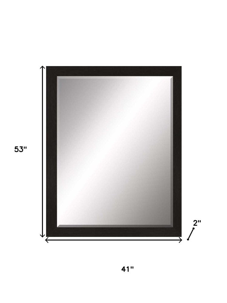 53" Dark Brown Accent Mirror — view 5