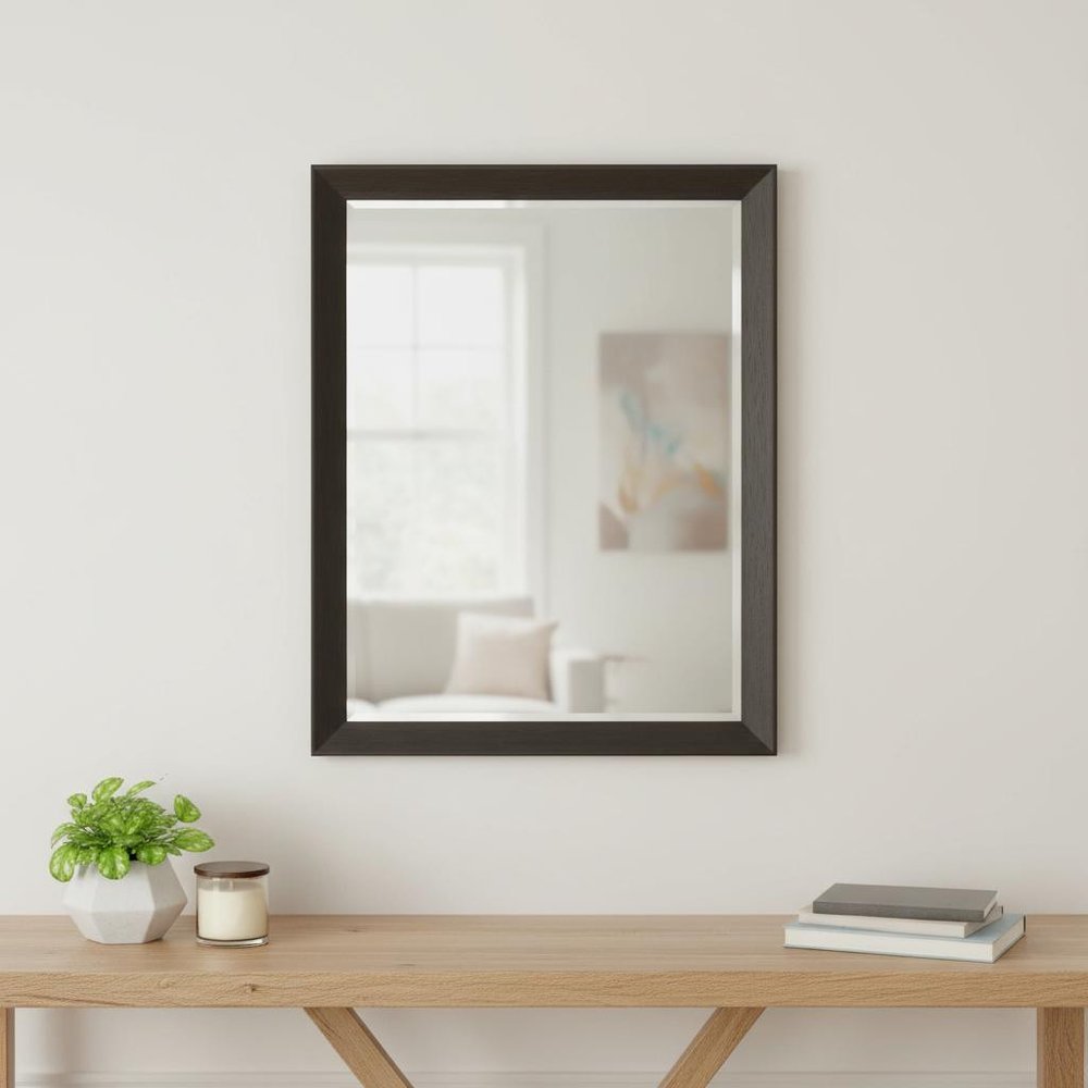 53" Dark Brown Accent Mirror — view 6