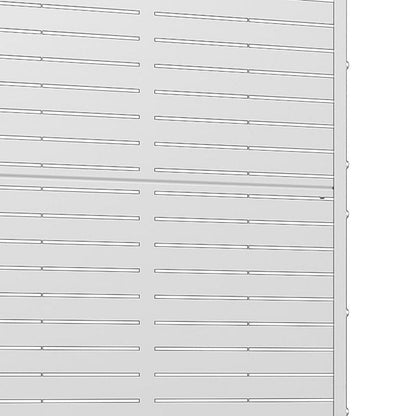 73" X 35" White Metal Rectangular Planter Box HomeRoots