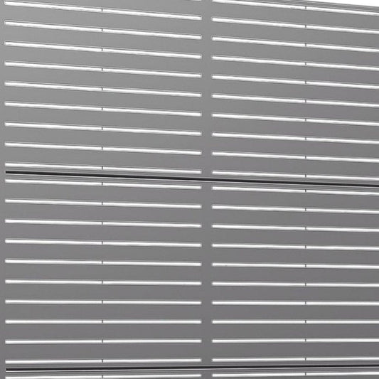 72" X 35" Gray Metal Rectangular Planter Box