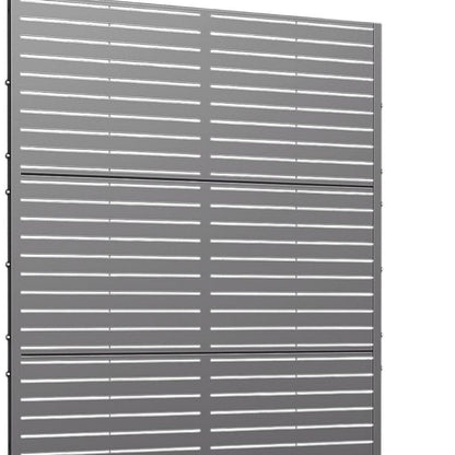 72" X 35" Gray Metal Rectangular Planter Box HomeRoots