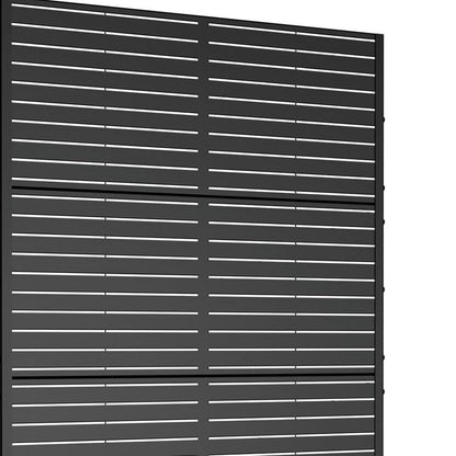 72" X 35" Black Metal Rectangular Planter Box HomeRoots