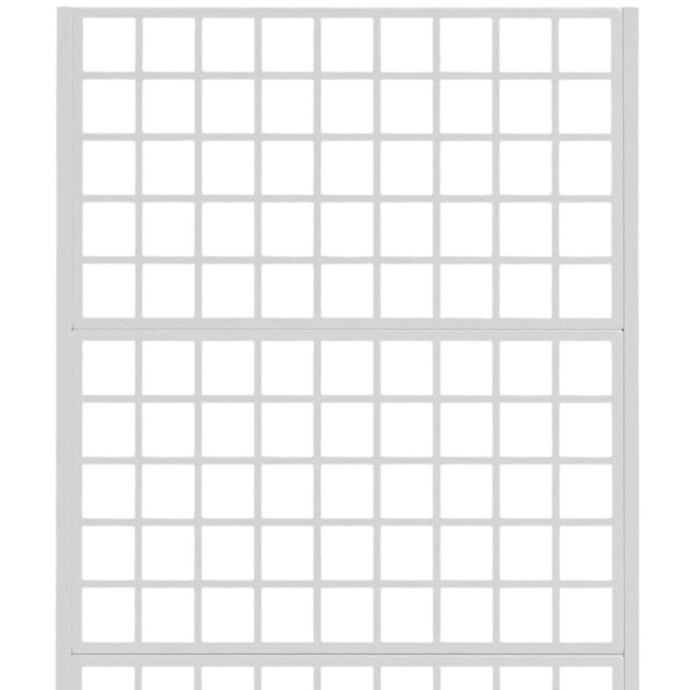 73" X 35" White Metal Rectangular Planter Box — view 4