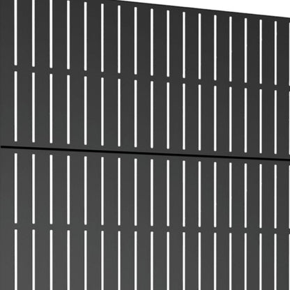 72" X 47" Black Metal Rectangular Planter Box HomeRoots