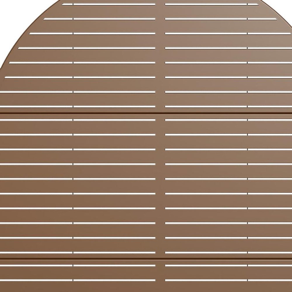 72" X 47" Brown Metal Rectangular Planter Box HomeRoots