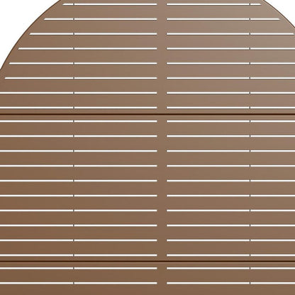 72" X 47" Brown Metal Rectangular Planter Box HomeRoots