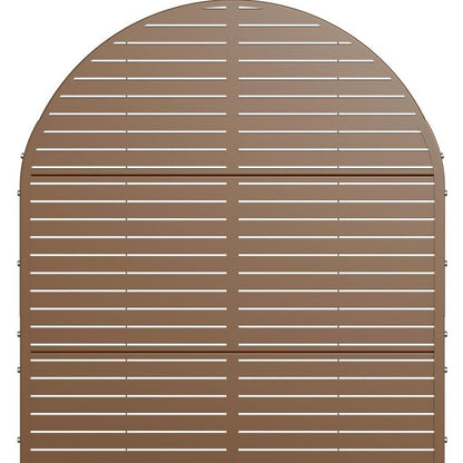 72" X 47" Brown Metal Rectangular Planter Box HomeRoots