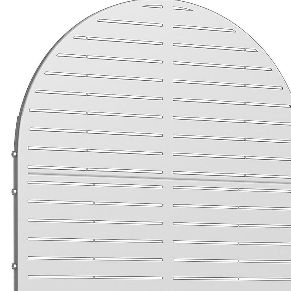 72" X 35" White Metal Rectangular Planter Box — view 3