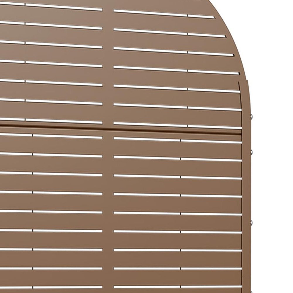 72" X 35" Brown Metal Rectangular Planter Box HomeRoots