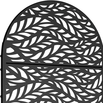 72" X 35" Black Metal Rectangular Planter Box HomeRoots
