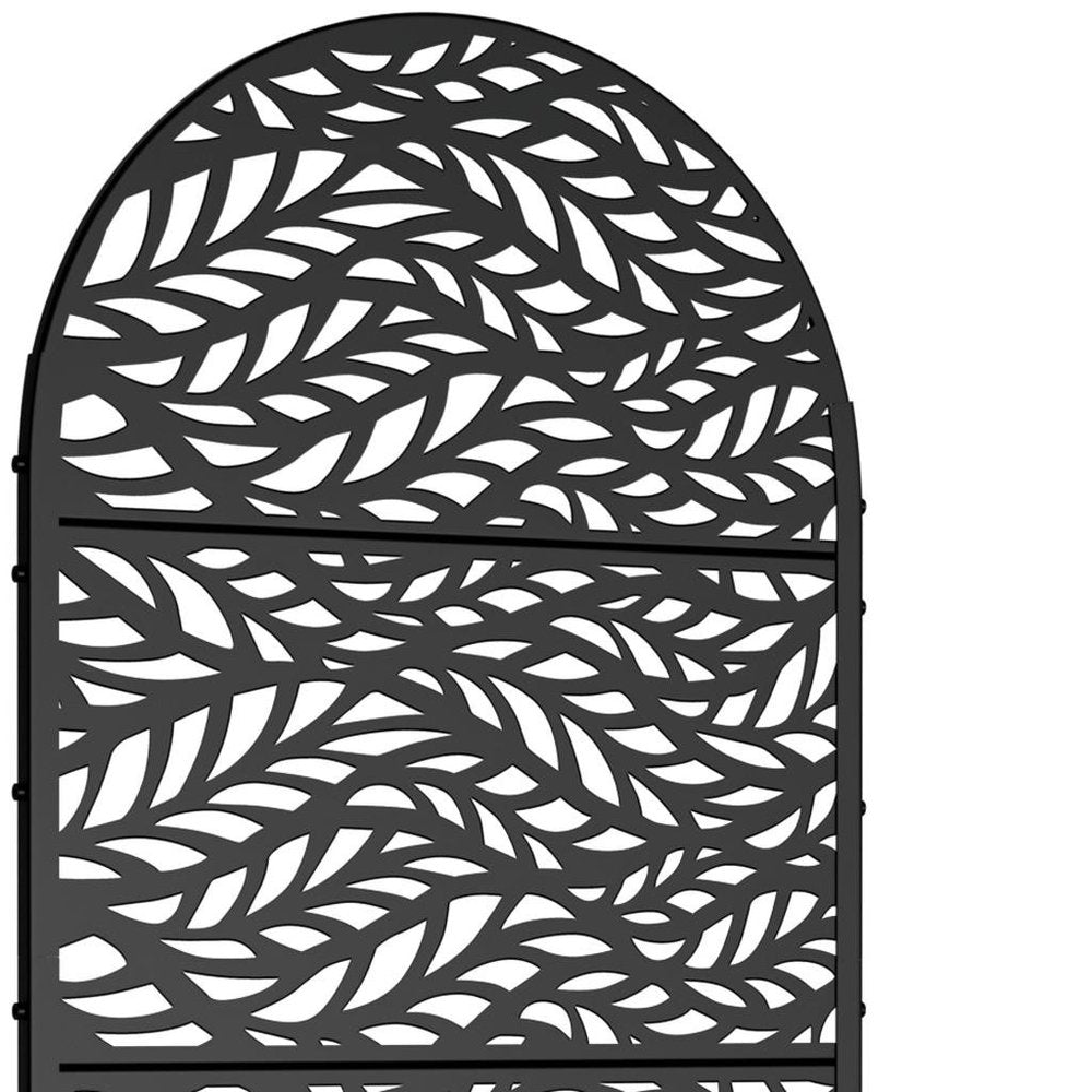 72" X 35" Black Metal Rectangular Planter Box HomeRoots