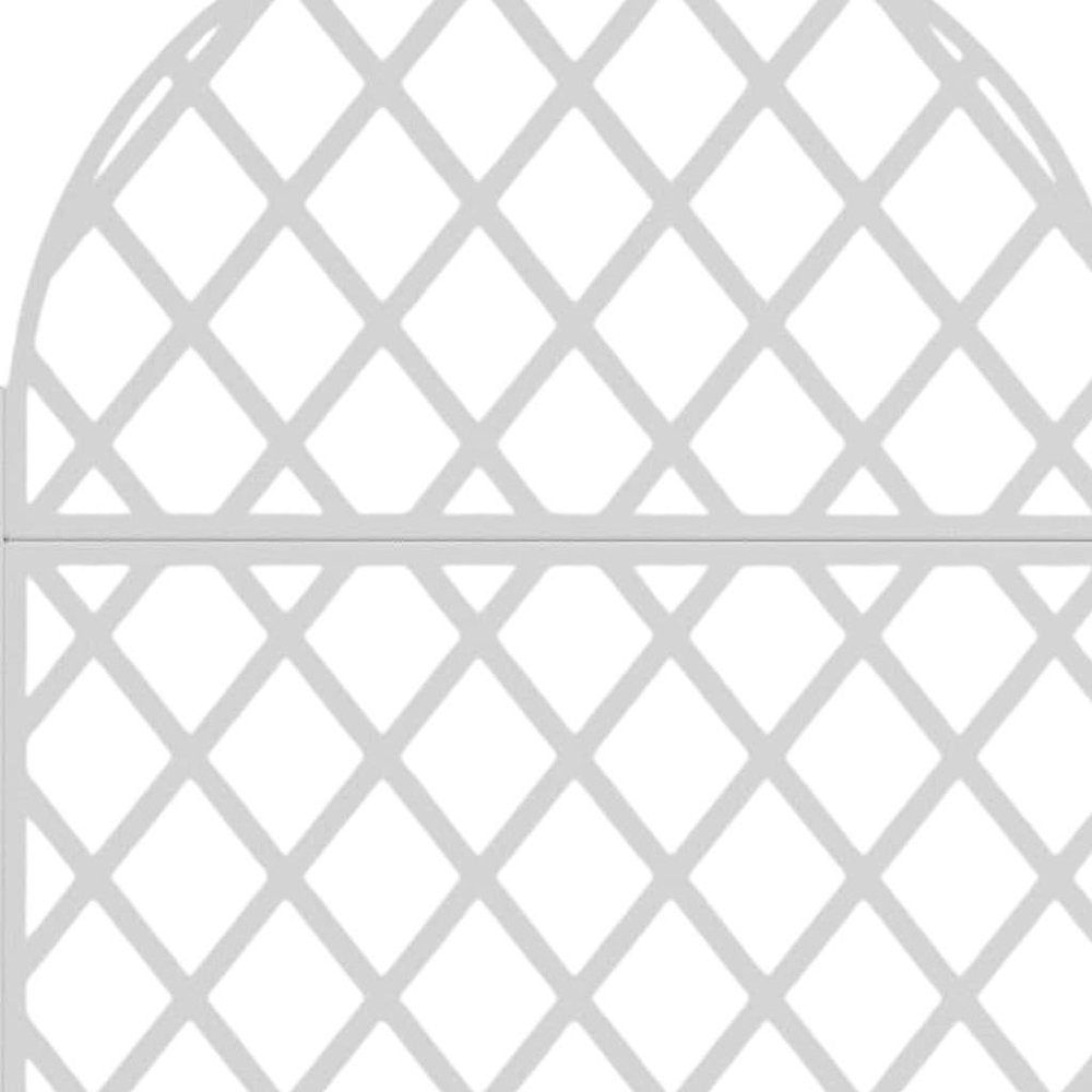 72" X 35" White Metal Rectangular Planter Box — view 3
