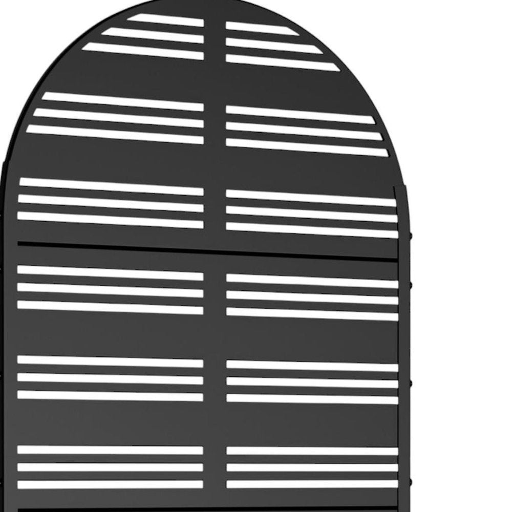 72" X 35" Black Metal Rectangular Planter Box — view 5