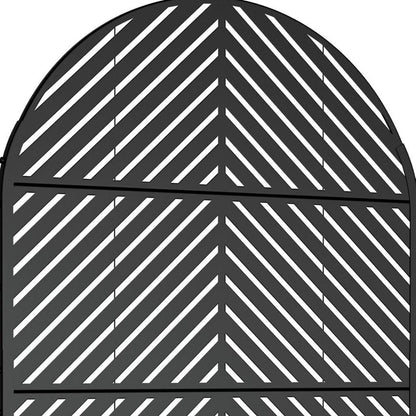 72" X 47" Black Metal Rectangular Planter Box HomeRoots