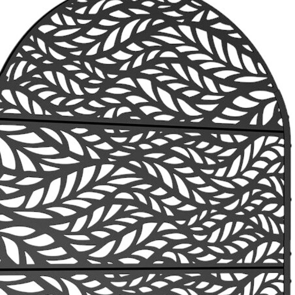 72" X 47" Black Metal Rectangular Planter Box HomeRoots