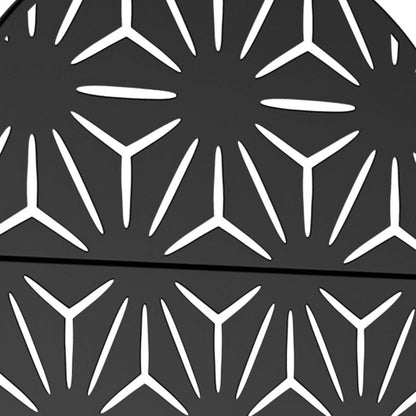 72" X 35" Black Metal Rectangular Planter Box HomeRoots