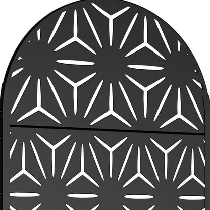 72" X 35" Black Metal Rectangular Planter Box HomeRoots
