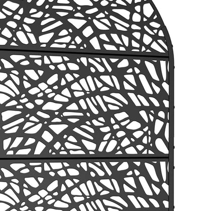 72" X 47" Black Metal Rectangular Planter Box HomeRoots