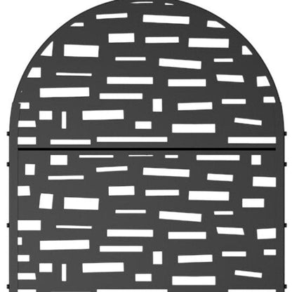 72" X 35" Black Metal Rectangular Planter Box HomeRoots