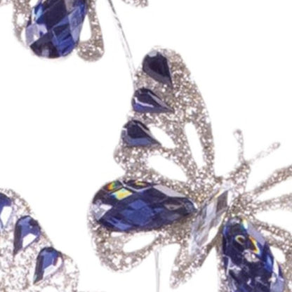 Set of Two 31" Blue Artificial