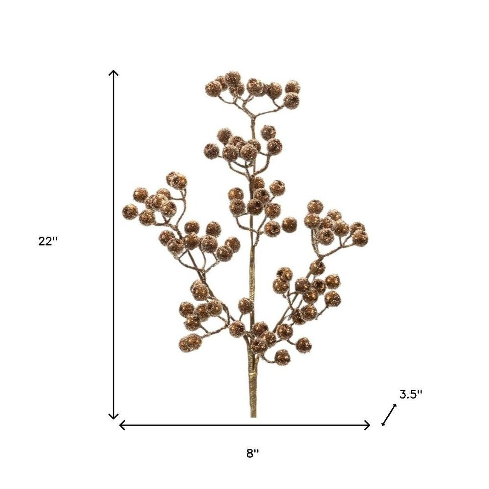 Set of Six 22" Bronze Artificial