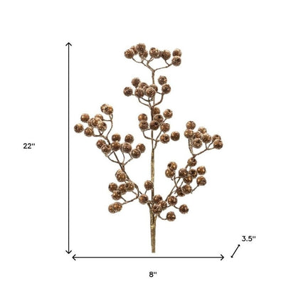 Set of Six 22" Bronze Artificial