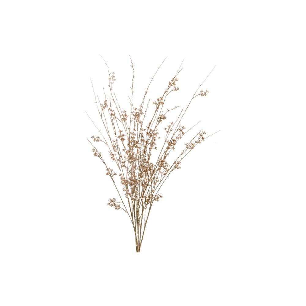 Set of Two 33" Gold Artificial