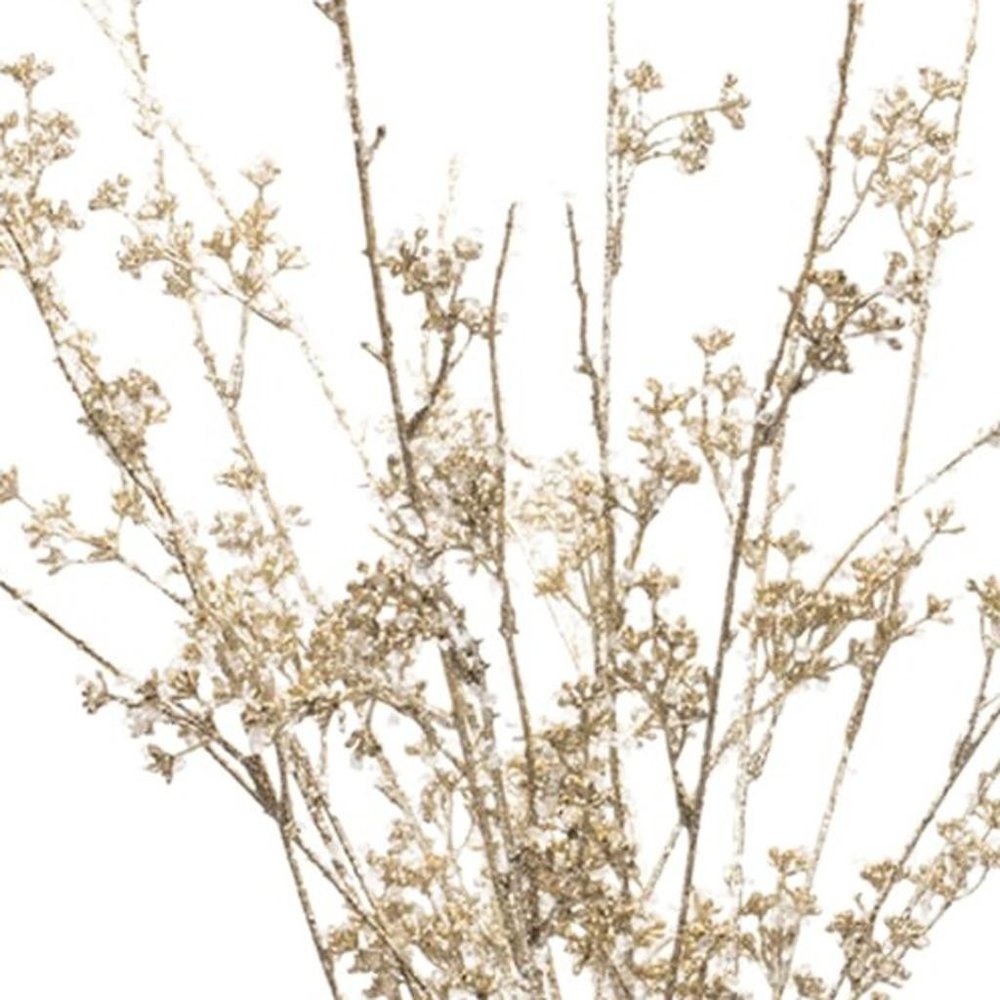 Set of Two 33" Gold Artificial