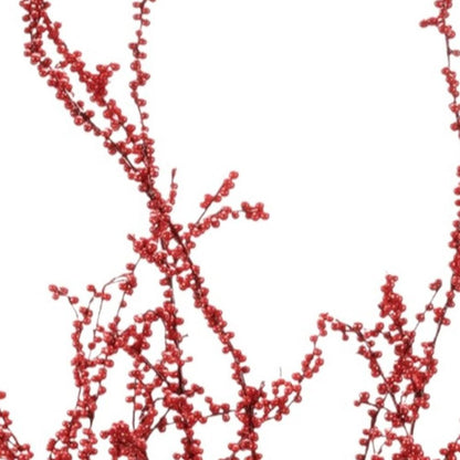 Set of Two 35" Red Artificial