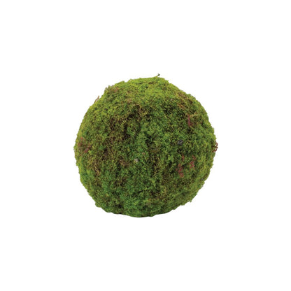 Set of Two 9" Green And Brown Artificial Moss Tree