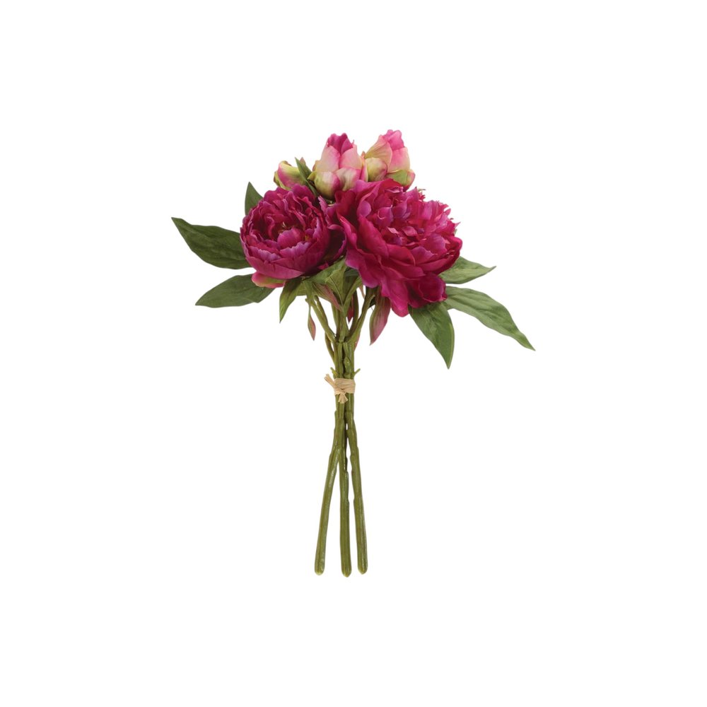 Set of Two 6" Pink Blush And Green Artificial Flowering Tree
