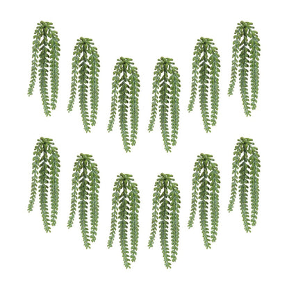 12 2" Green Artificial Succulent Tree