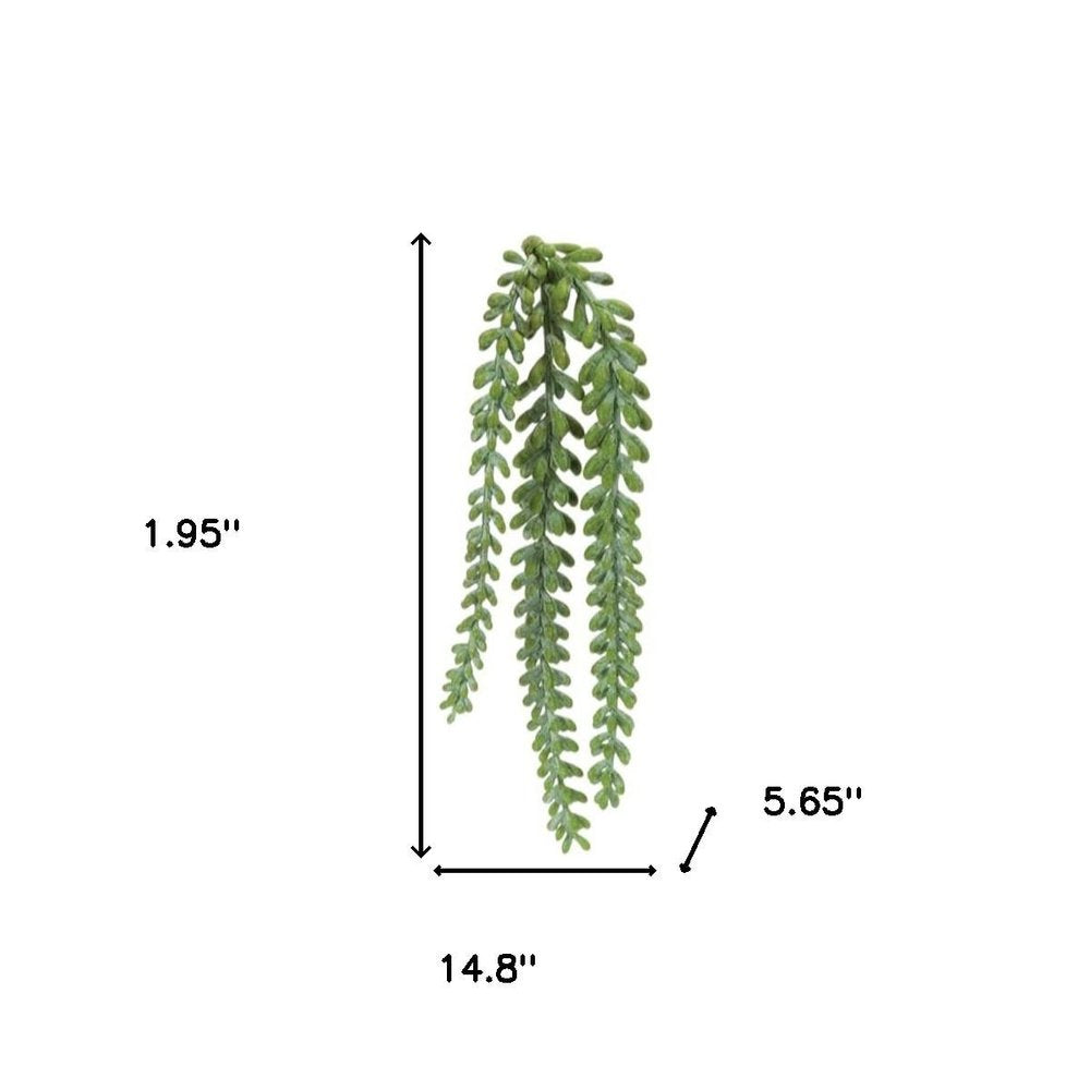 12 2" Green Artificial Succulent Tree