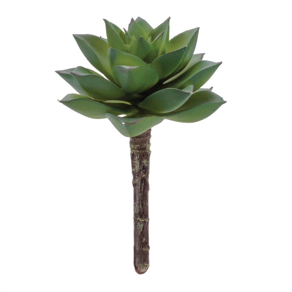 12 3" Green And Brown Artificial Succulent Tree