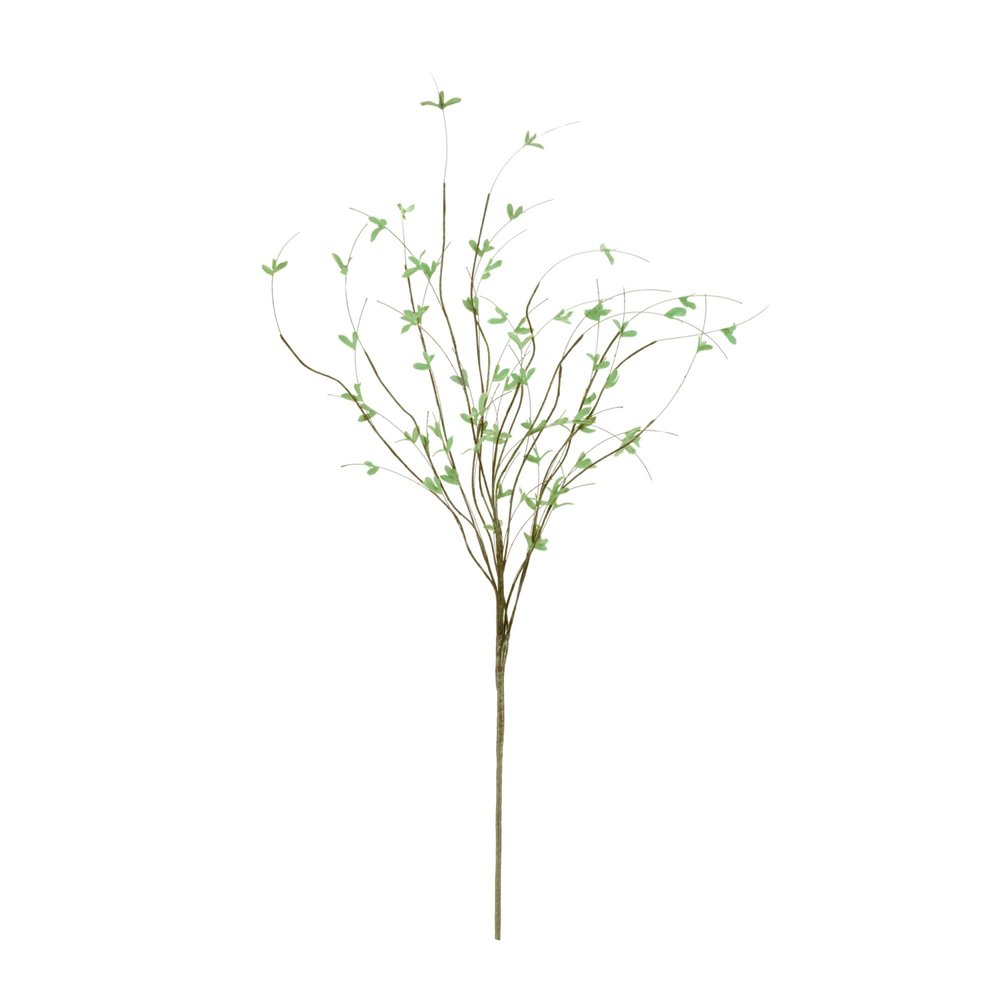 Set of Four 11" Green And Brown Artificial Foliage Tree