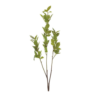 Set of Six 3" Green And Brown Artificial Foliage Tree